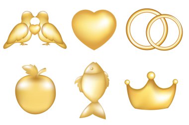 Golden Set clipart