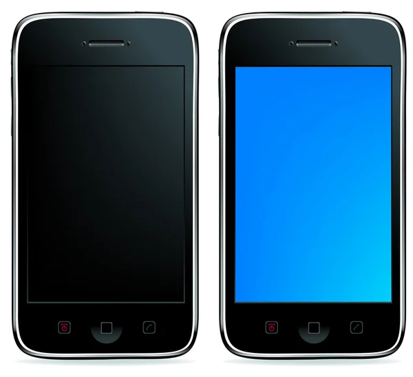 2 Téléphones — Image vectorielle