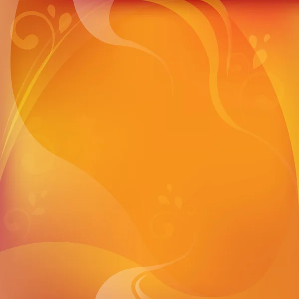 Abstrait fond rouge et orange — Image vectorielle
