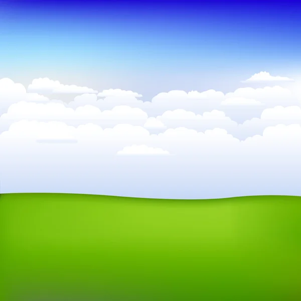 Hintergrund mit Landschaft — Stockvektor