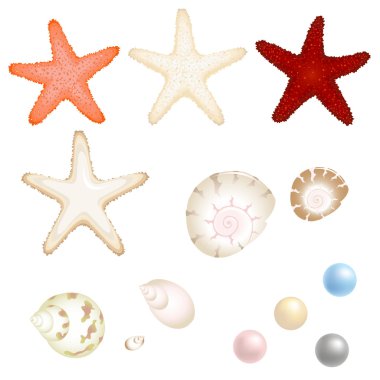 Vector Sea Set clipart