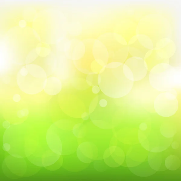 緑と黄色の抽象的なベクトルの背景 — ストックベクタ
