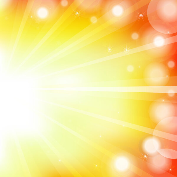 Абстрактный оранжевый вектор
