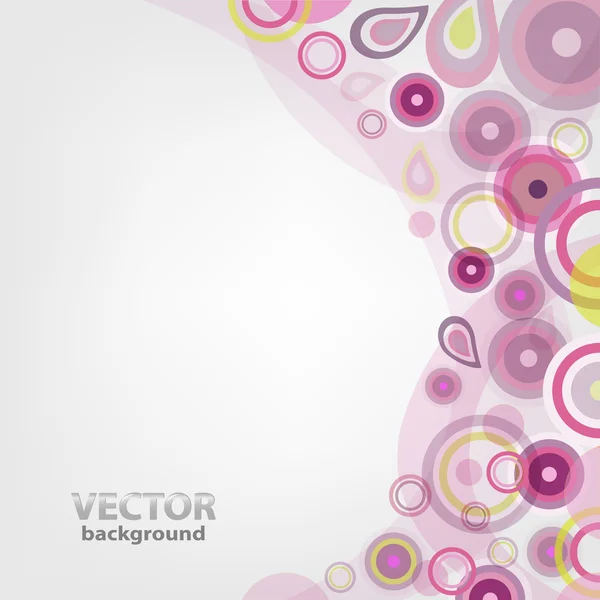 Fondo de color abstracto — Vector de stock
