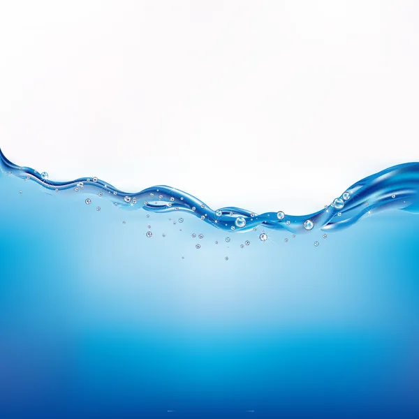 Κύμα ωραία νερά — Διανυσματικό Αρχείο