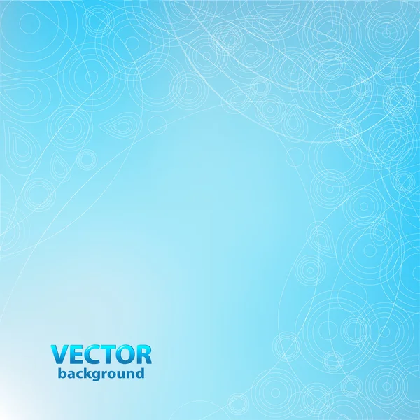 Blue Background Design — Stock Vector