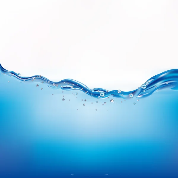 Gyönyörű víz hullám Vektor Grafikák