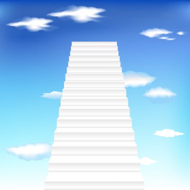 Staircase In Sky clipart