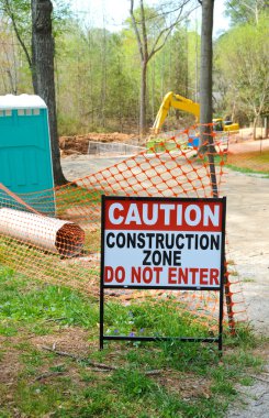 Construction Zone clipart