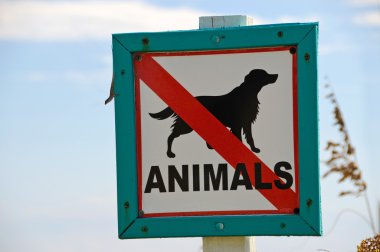 No Animals clipart