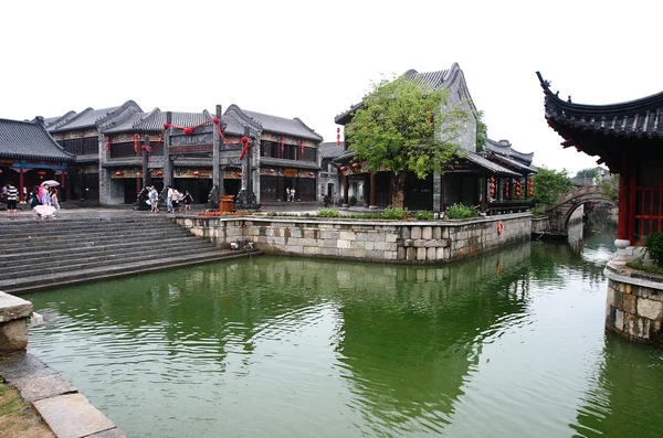 Kina shandong gamla staden — Stockfoto