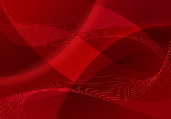 Abstraktní červené pozadí — Stockový vektor