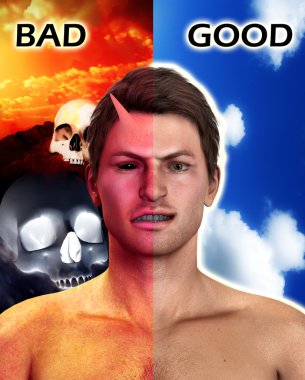 Good And Bad clipart