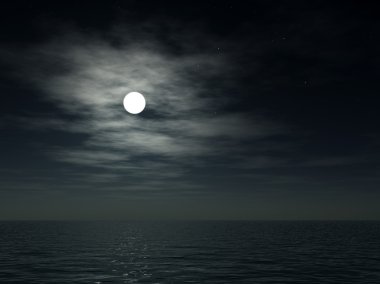Okyanus ve ay