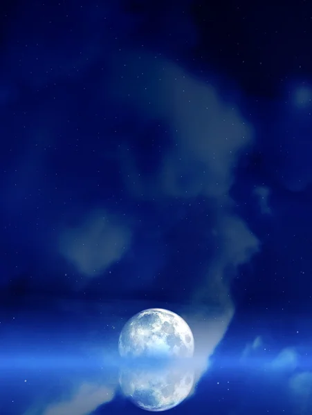 月面反射 — ストック写真