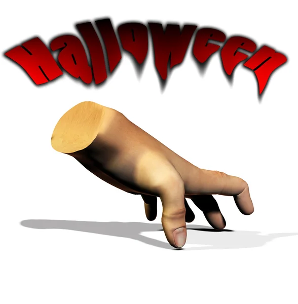 Halloween Hand — Stockfoto