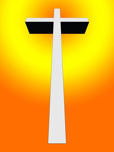 예 수의 십자가 — 스톡 사진