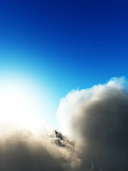 stock image Fluffy Cloud View