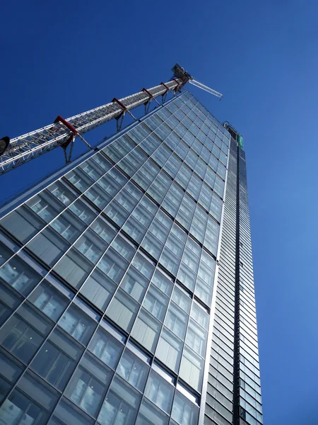 Byggnad under uppförande i london — Stockfoto