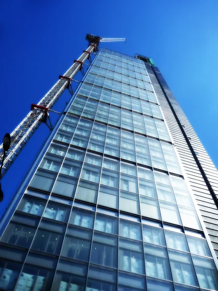 Byggnad under uppförande i london — Stockfoto