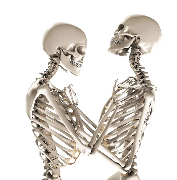 Esqueletos de concurso — Fotografia de Stock