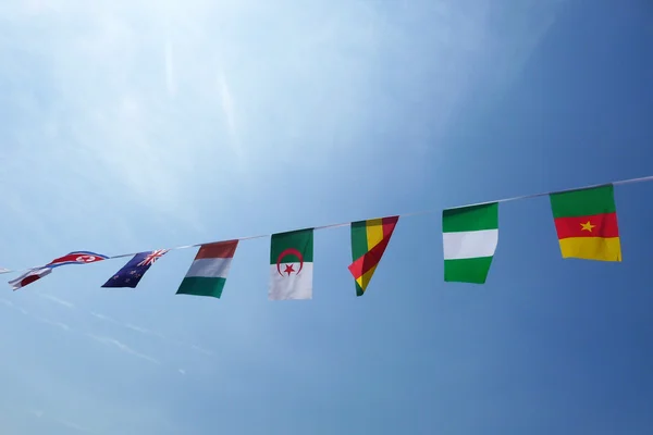 Various National Flags — Stock Photo, Image