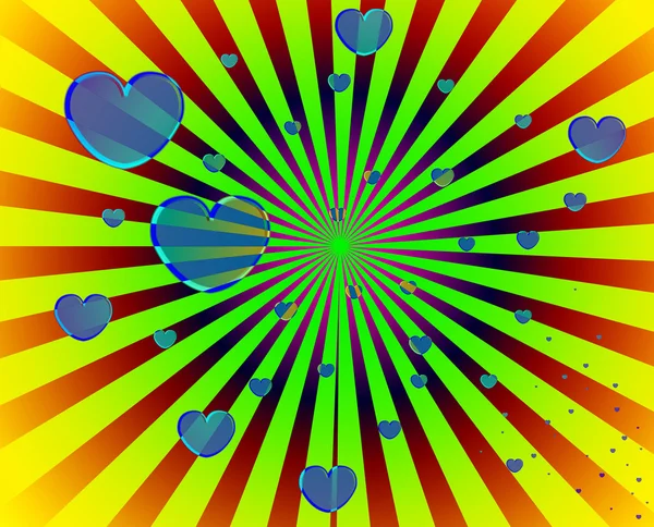 stock image Abstract Heart Background
