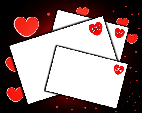 Algunas cartas de amor — Foto de Stock
