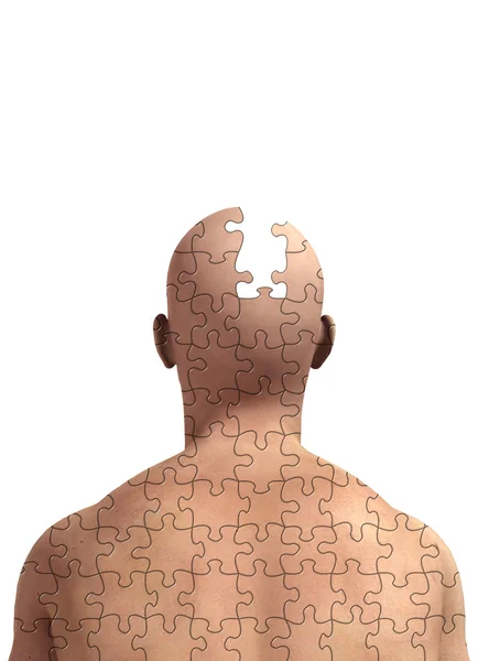 Missing Piece Of Mind — Stock Photo, Image