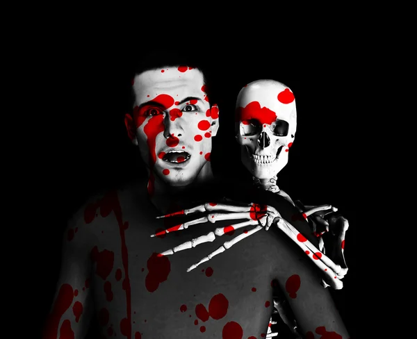 Кровавый Хэллоуин — стоковое фото