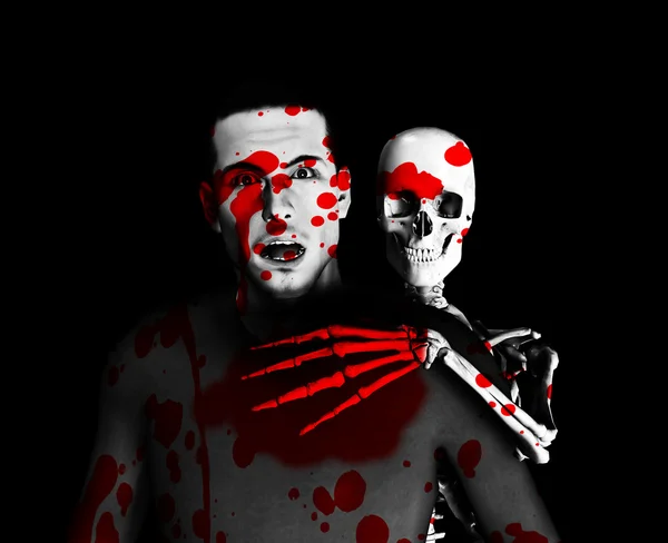 Кровавый Хэллоуин — стоковое фото