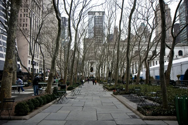 Bryant park in New York — Stockfoto