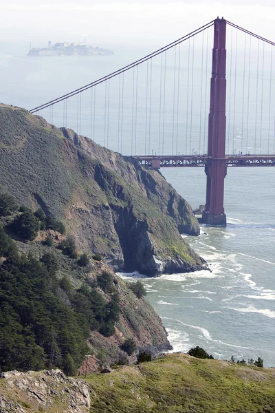 Most Golden Gate v San Franciscu — Stock fotografie