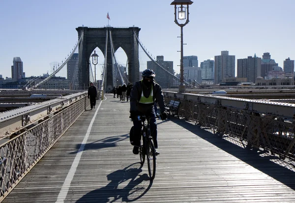 stock image Brooklyn bridge