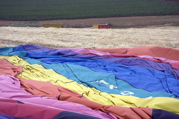 Sıcak hava balonu döşeme — Stok fotoğraf