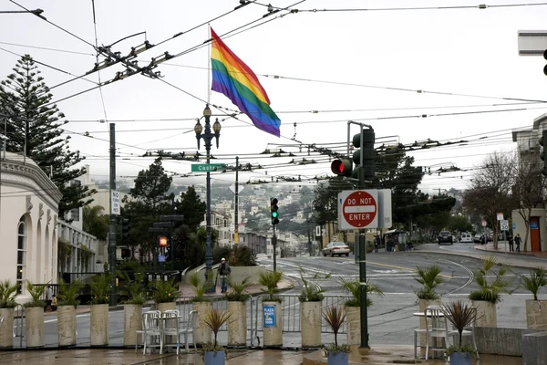 stock image Castro Gay neigborhood