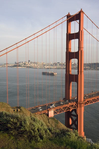 Ponte Golden Gate de São Francisco — Fotografia de Stock