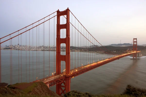 Золотые ворота Сан-Франциско — стоковое фото