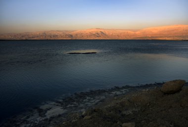 ölü deniz tuzu ve su