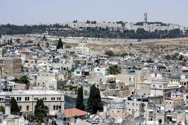 耶路撒冷的屋顶 — 图库照片