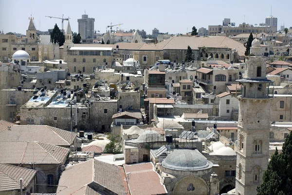 stock image Jerusalem roofs