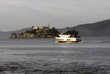 Alcatraz Adası San Francisco yanında