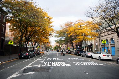 Street in New York clipart