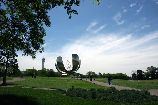 stock image Flower statue in Buenos Aires