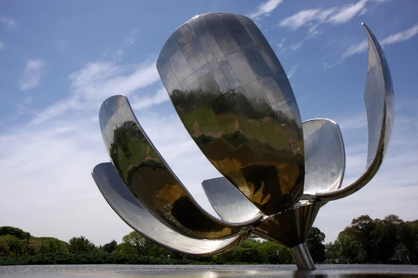 stock image Flower statue in Buenos Aires