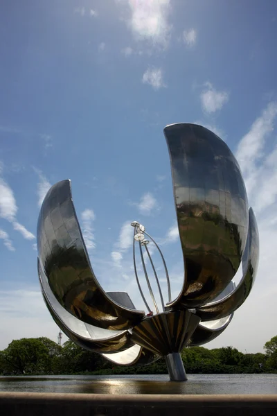 stock image Flower statue in Buenos Aires