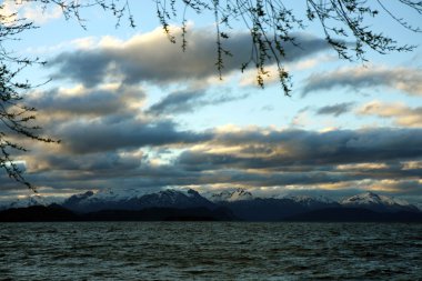 Bariloche, gün batımı görünümü