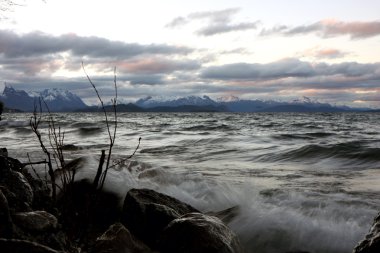 Bariloche, gün batımı görünümü