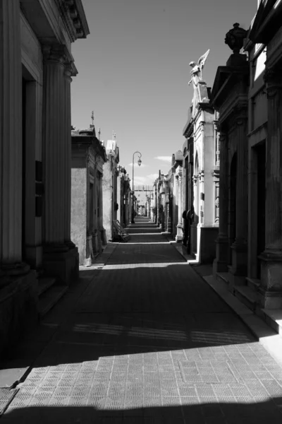 stock image Buenos Aires cemetery grave