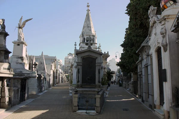 Cemitério de Buenos Aires sepultura — Fotografia de Stock
